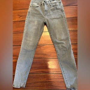 Frame Denim Skinny Jeans Women’s Size 27 Gray Le High-Gray